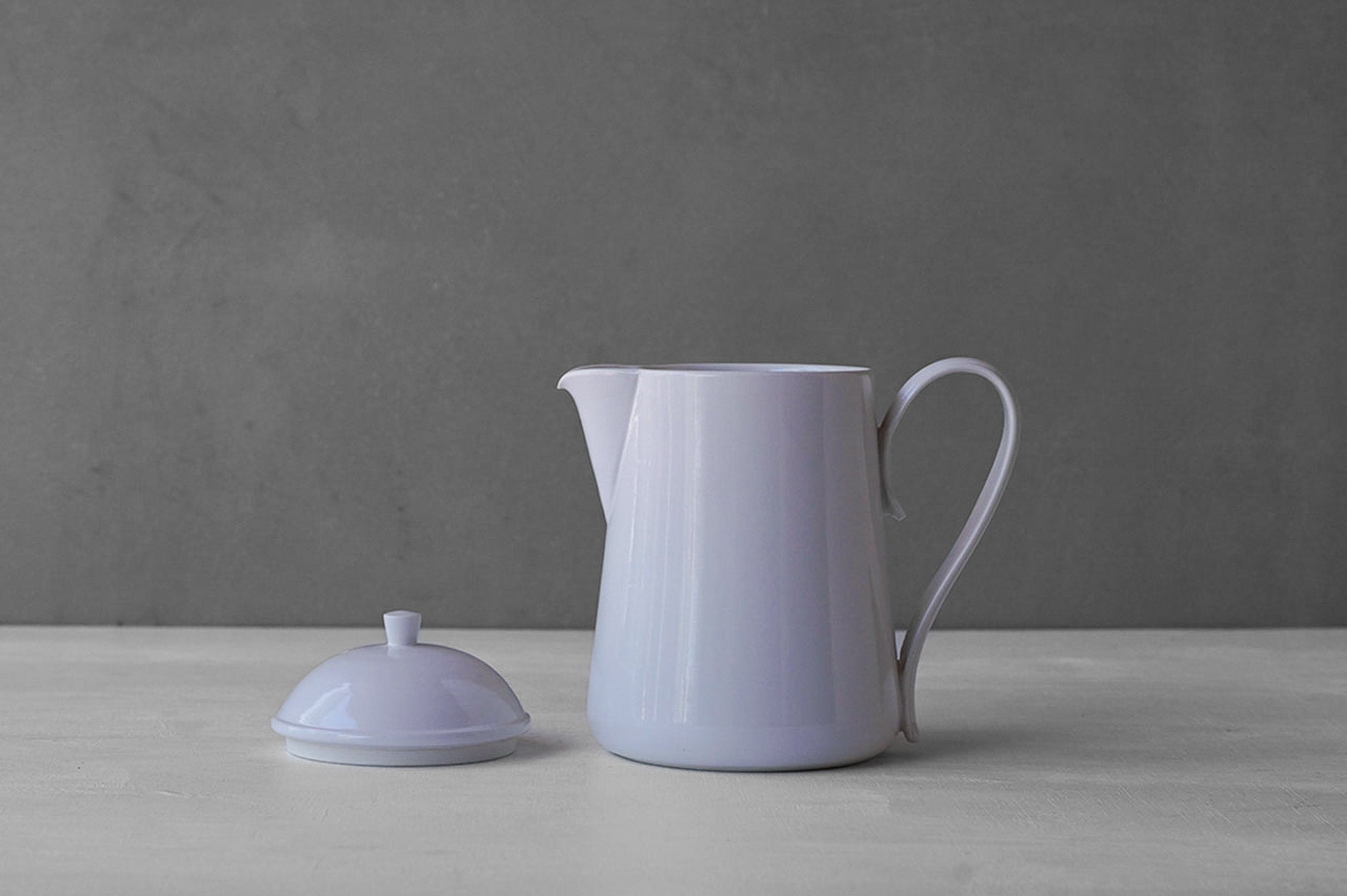 Tatsuya Hattori White Glaze Pitcher