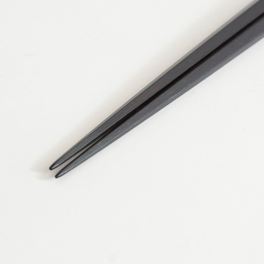 ◆Daikokuya Gokujo Ebony Chopsticks – Pentagon (Gift Set of 2)