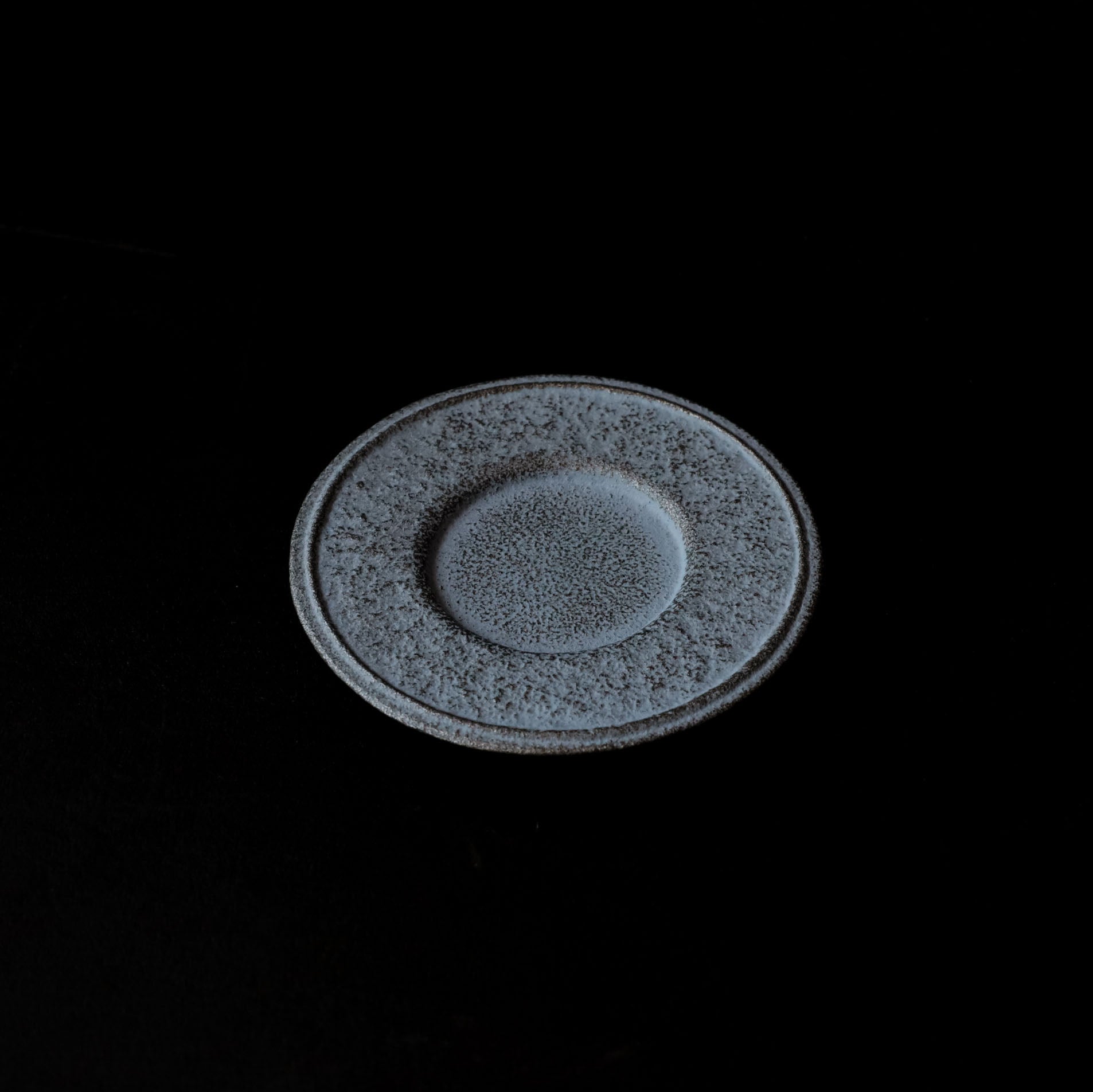 空間鋳造 茶托 Set 4pcs Ice Blue(紙箱仕様)