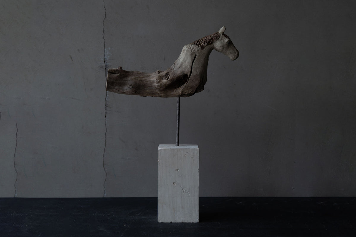 Norihisa Mizuta / Brass and Driftwood Horse B