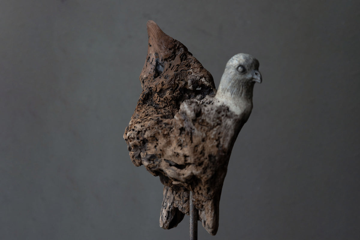 Norihisa Mizuta / bird with pewter accents