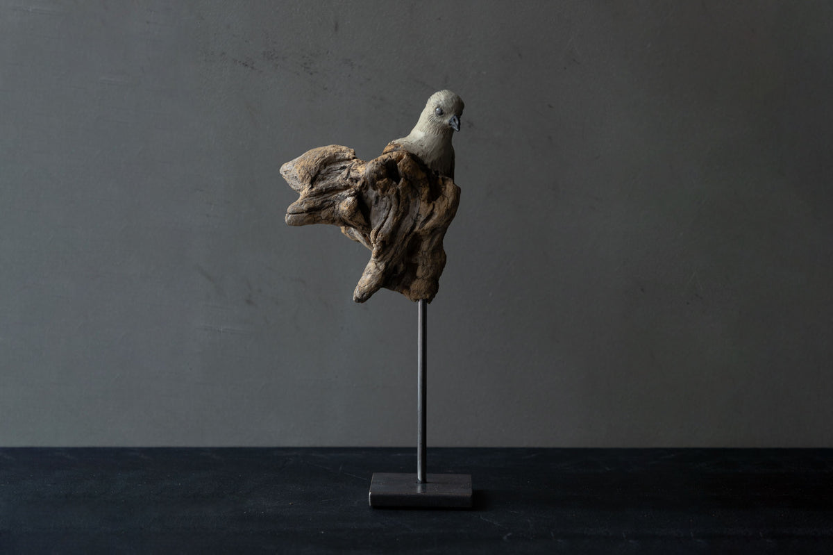 Norihisa Mizuta / bird with pewter accents