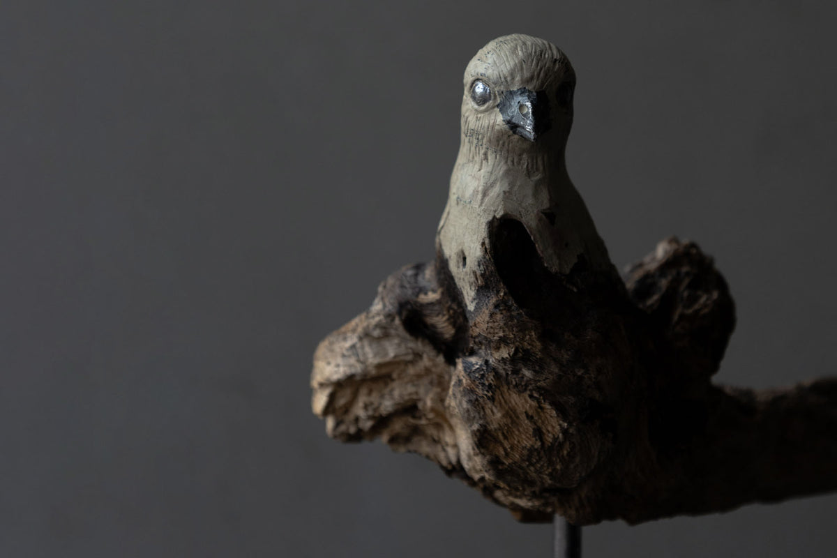 Norihisa Mizuta / bird with pewter accents