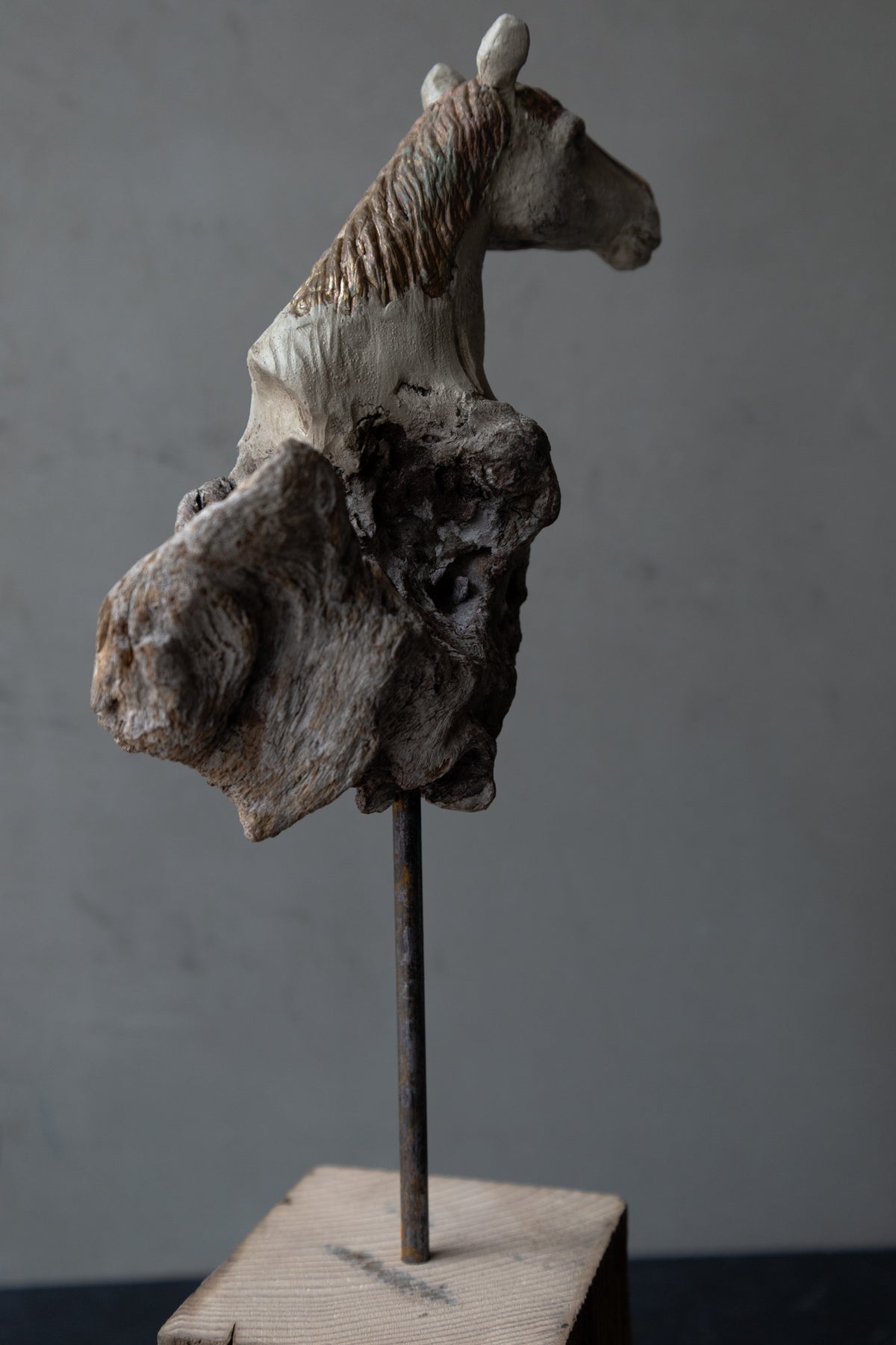 Norihisa Mizuta / Brass and Driftwood Horse B