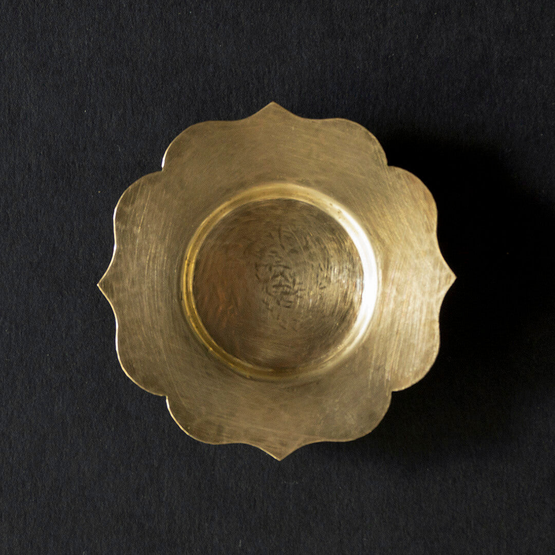 Yuichi Takemata Vegetables Ring Flower Brass