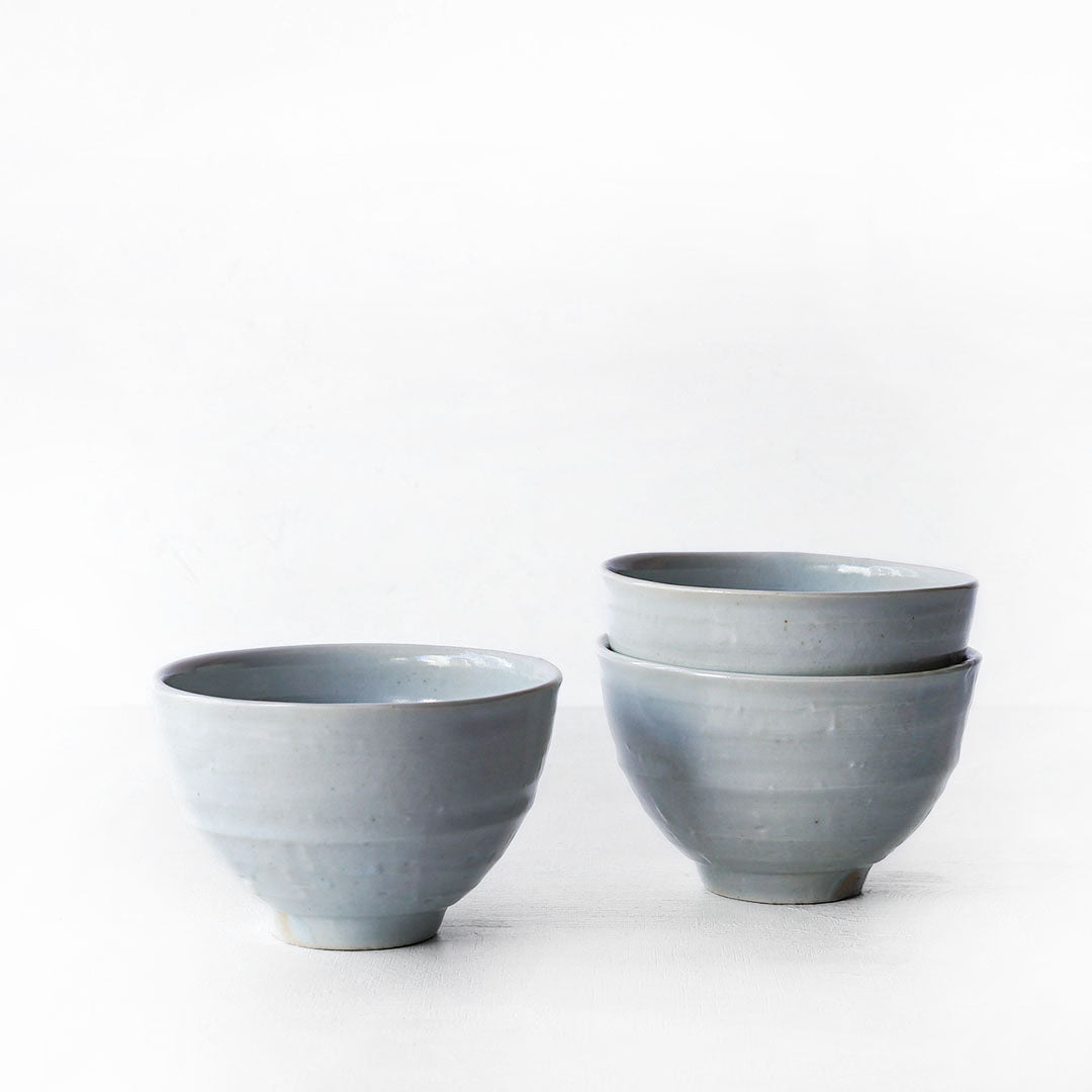 Yazaemon Kiln Rice Bowl, Old White Porcelain
