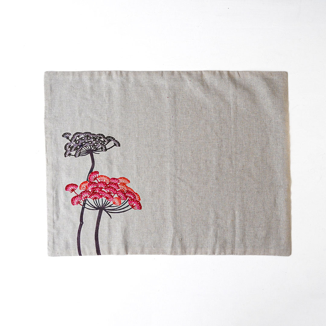 Bingata Nawachou Place Mat Fennel Bingata