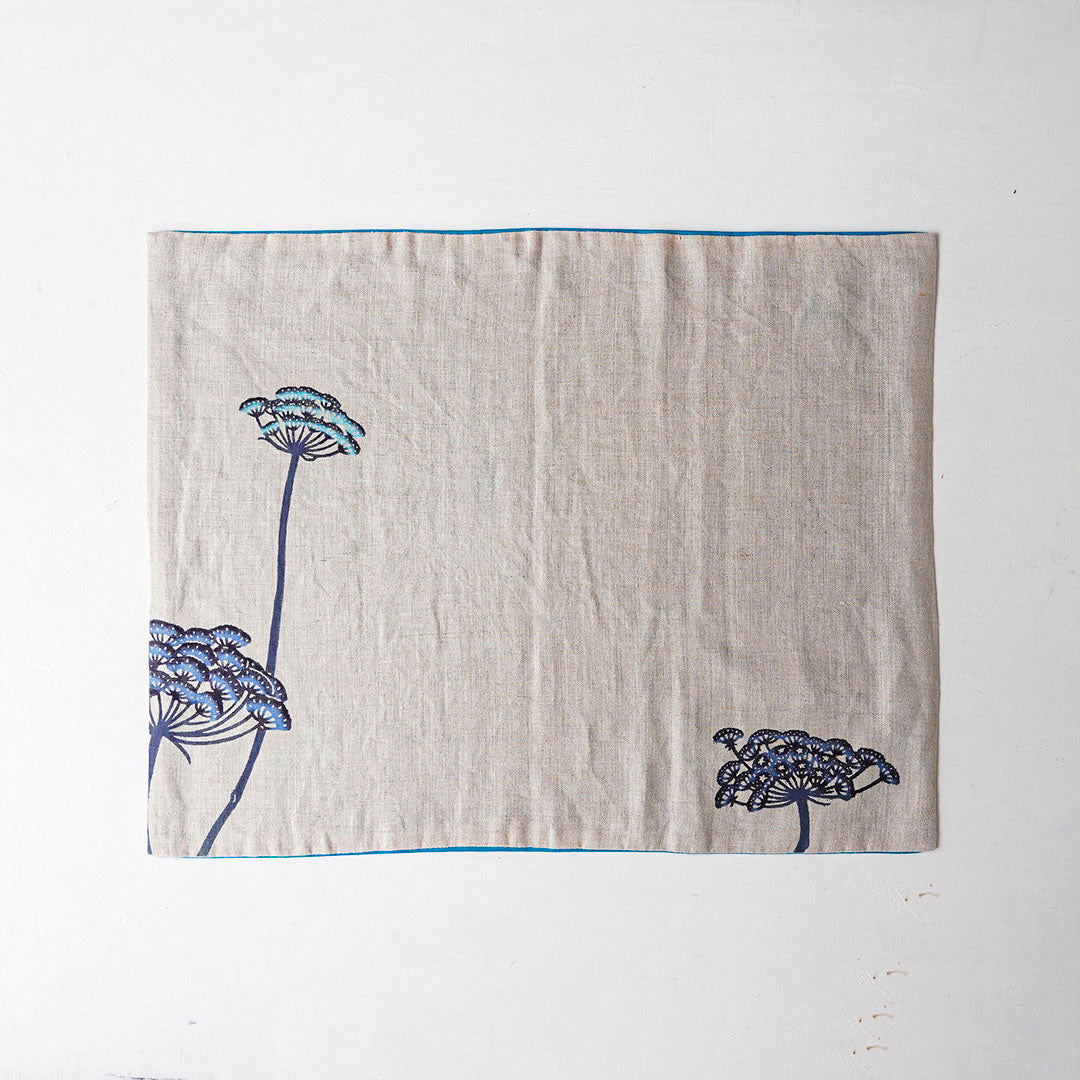 Bingata Nawachou Place Mat Fennel Aigata
