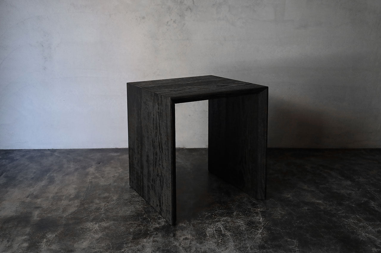 浮様入れ子式立礼卓4点セット 黒