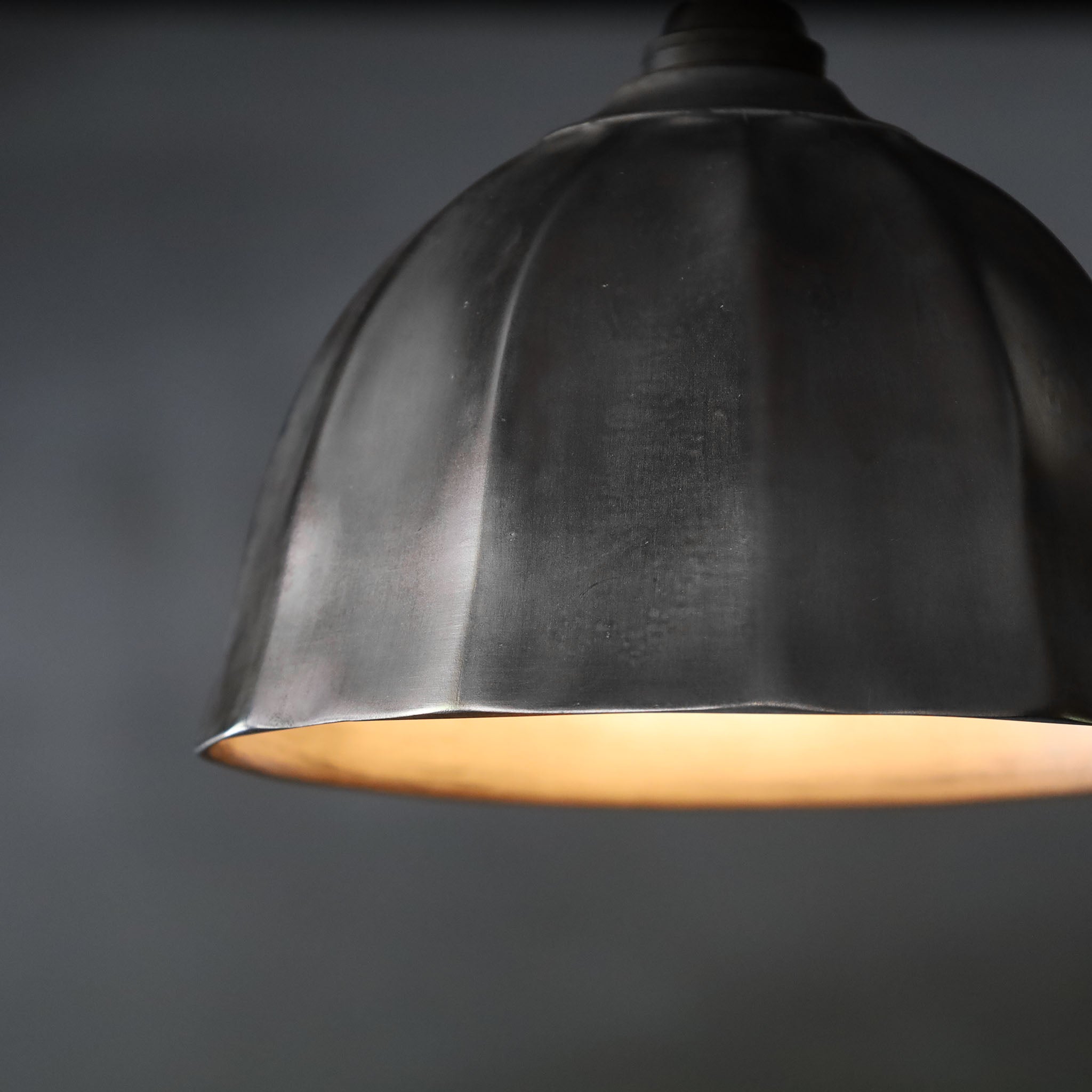 Atsushi Funakushi  Pendant Light - Faceted Silver