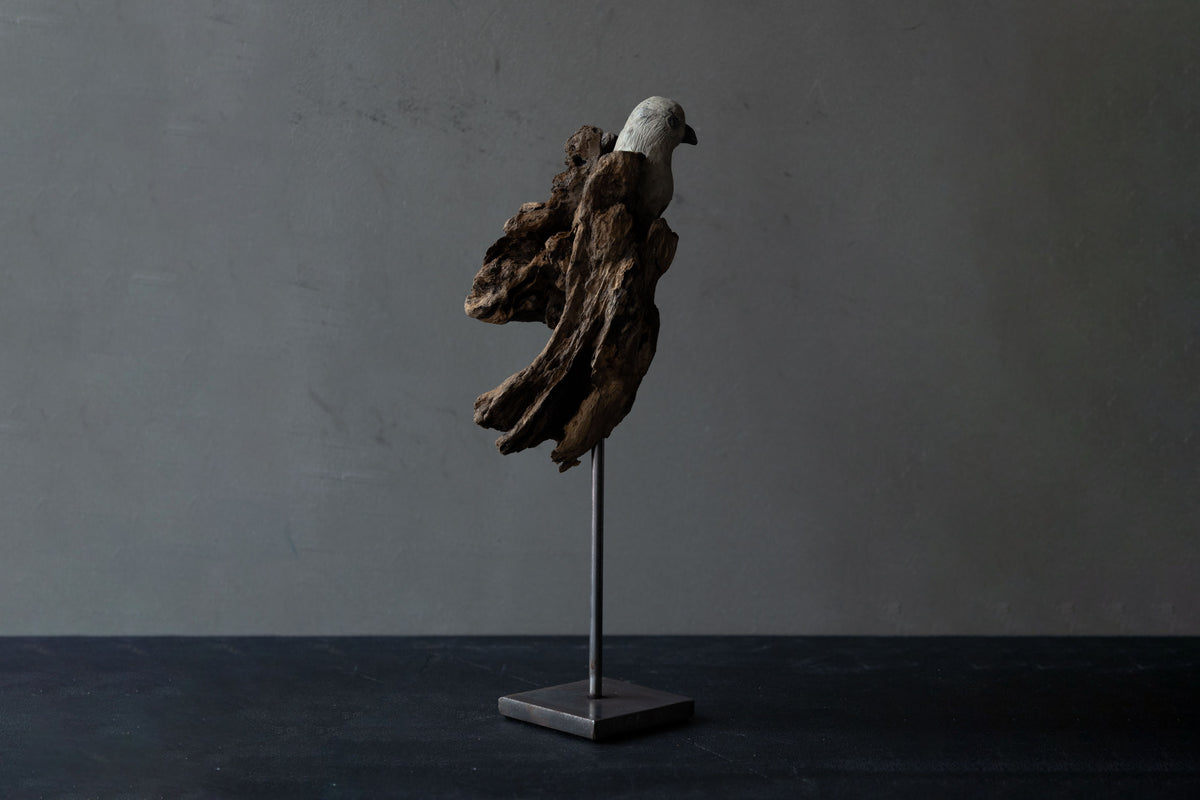 Norihisa Mizuta / bird with pewter accents