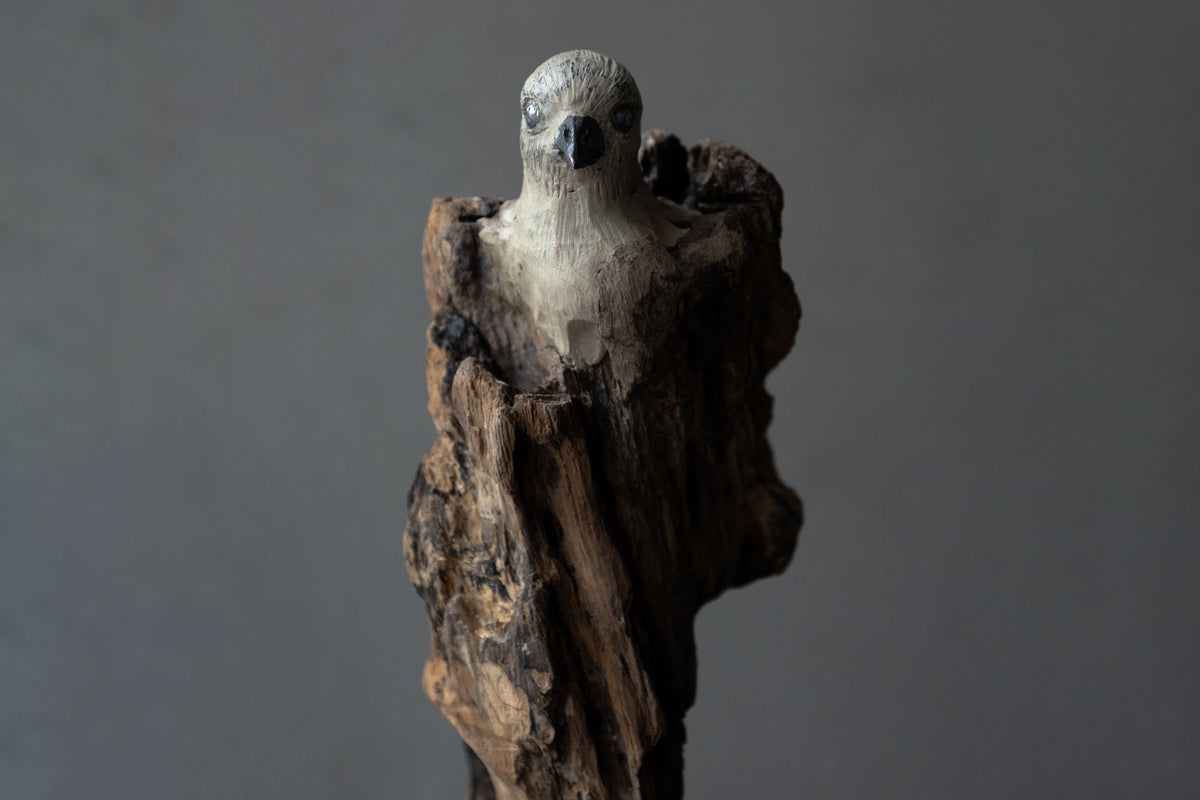 Norihisa Mizuta / bird with pewter accents