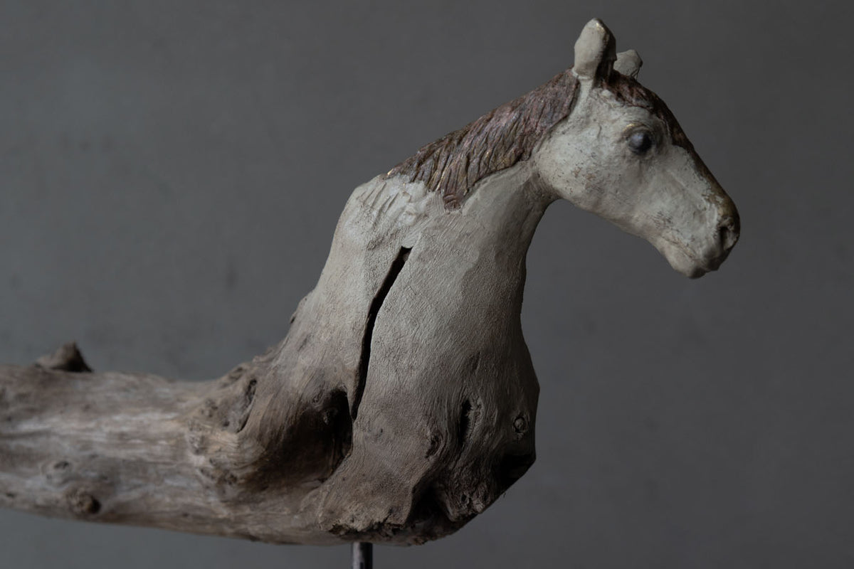 Norihisa Mizuta / Brass and Driftwood Horse B