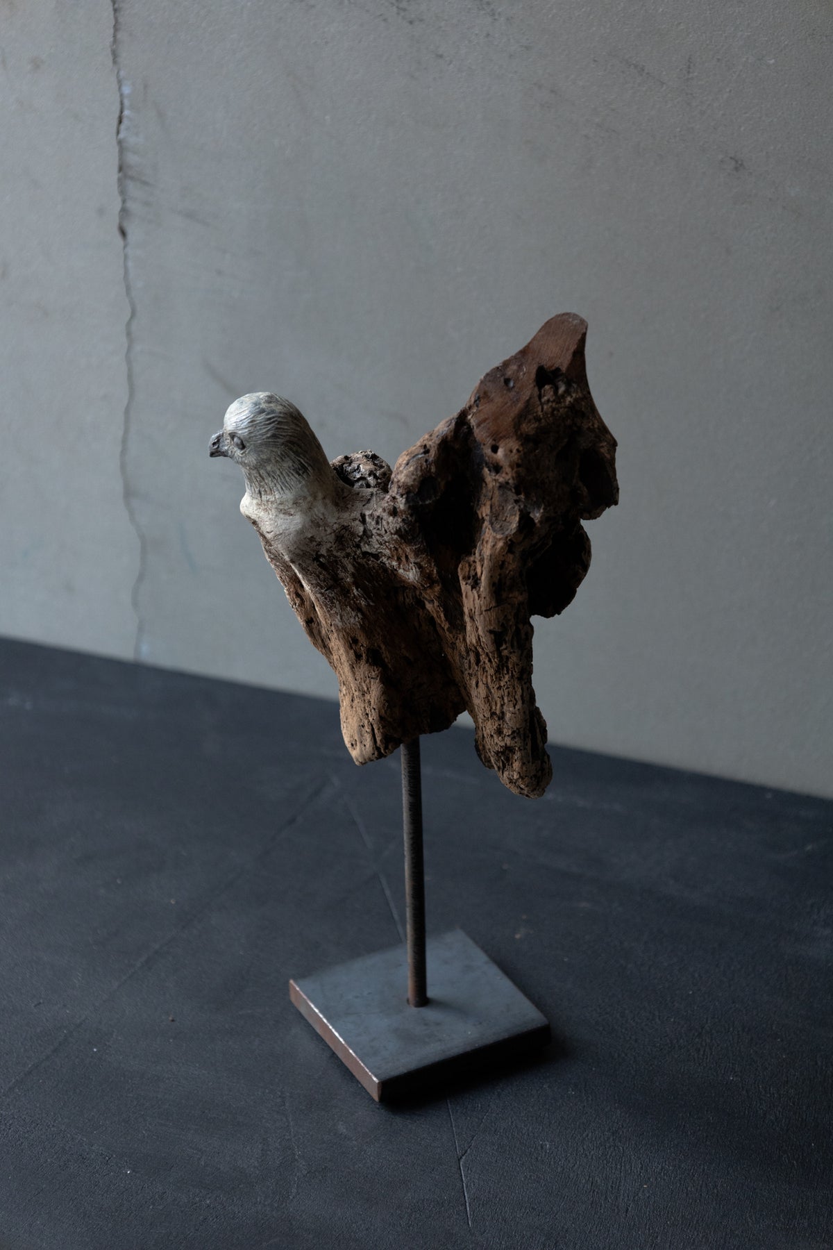 Norihisa Mizuta / bird with pewter accents