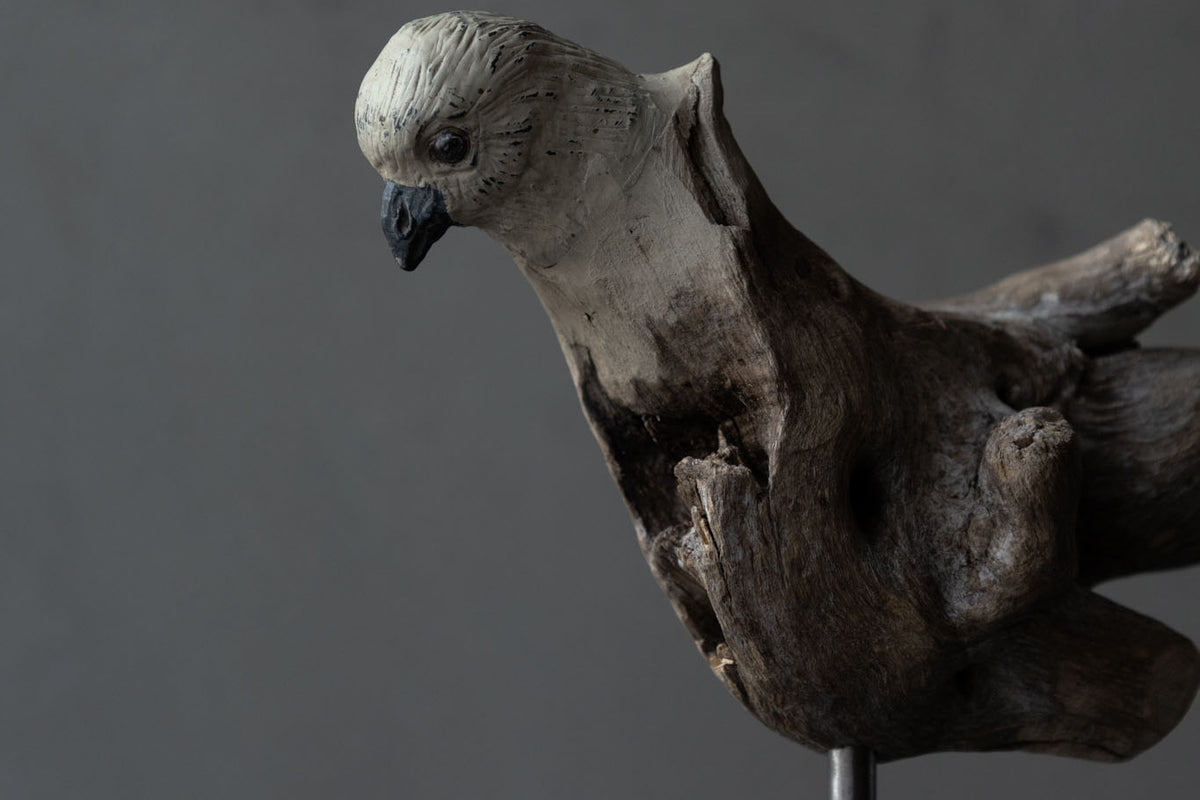 Norihisa Mizuta / bird with pewter accents