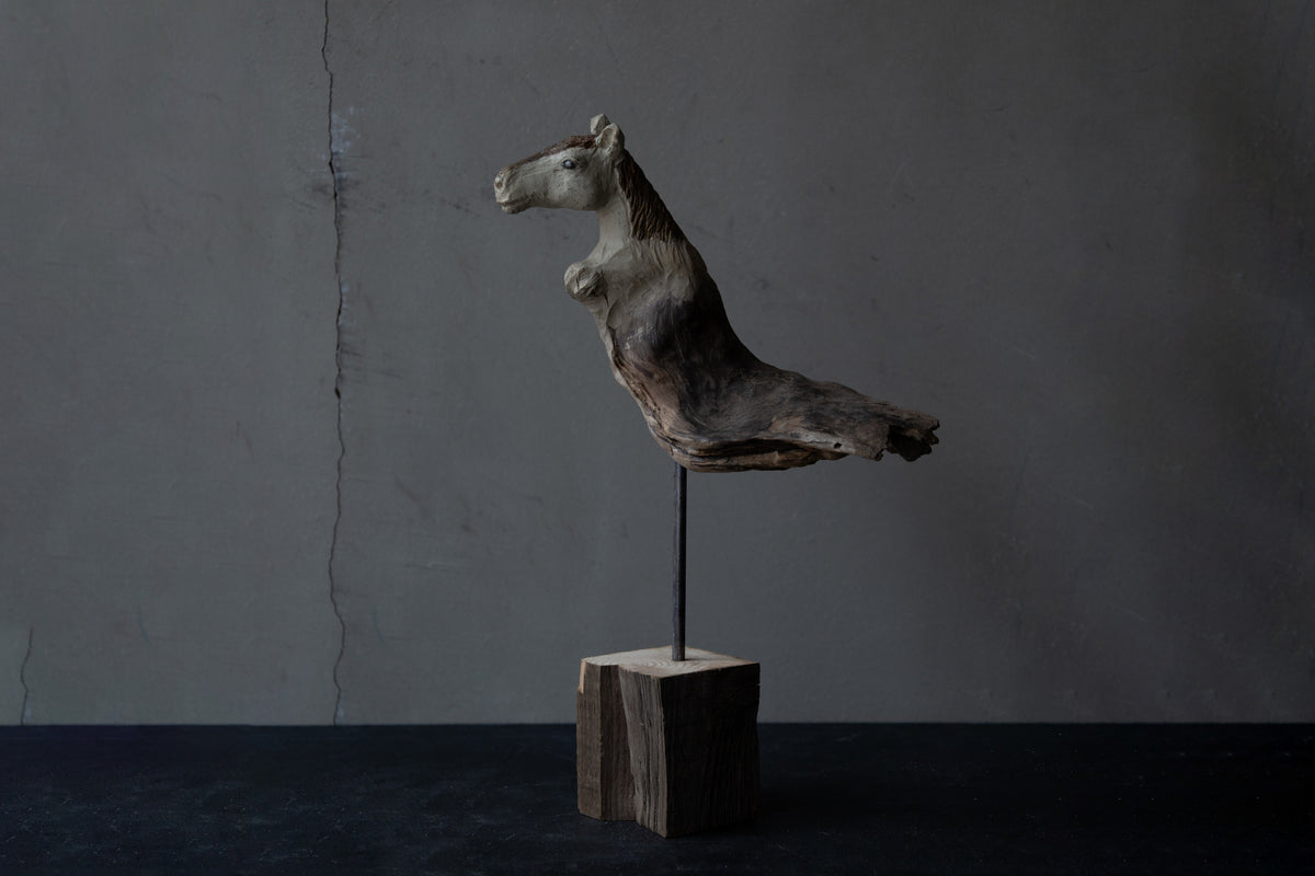 Norihisa Mizuta / Brass and Driftwood Horse B