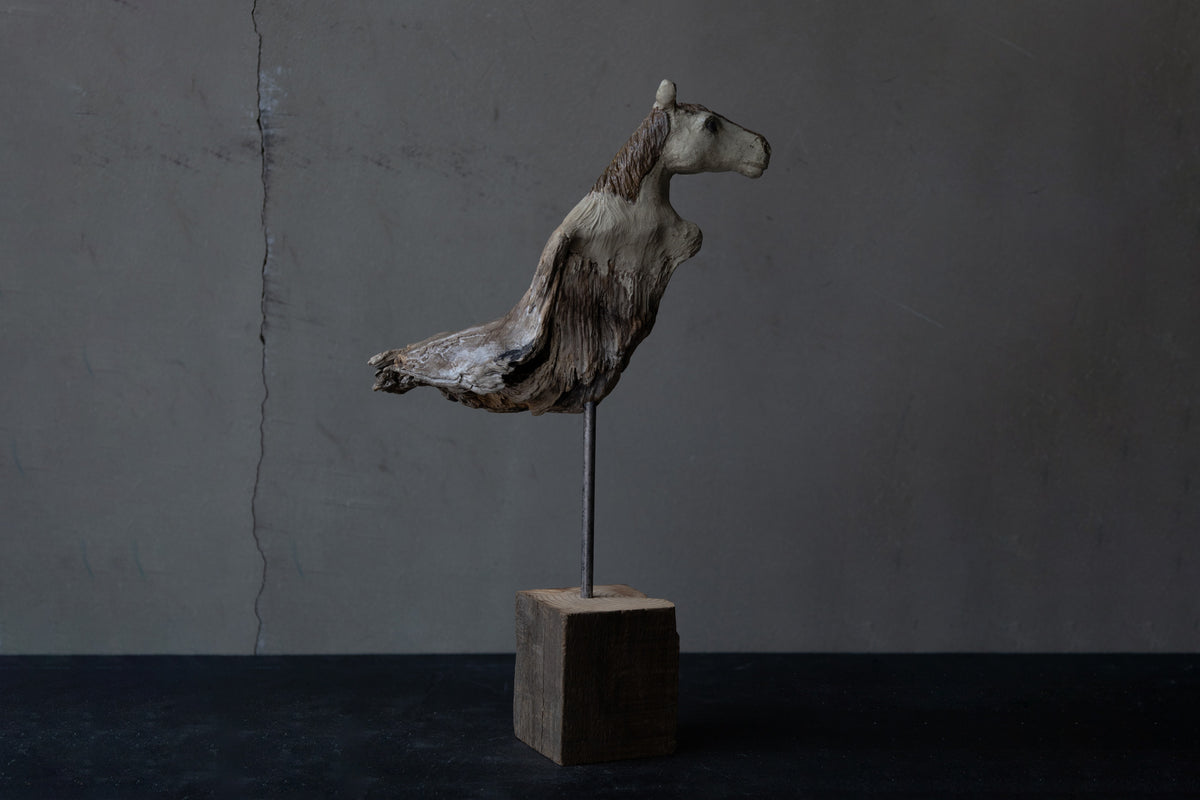Norihisa Mizuta / Brass and Driftwood Horse B