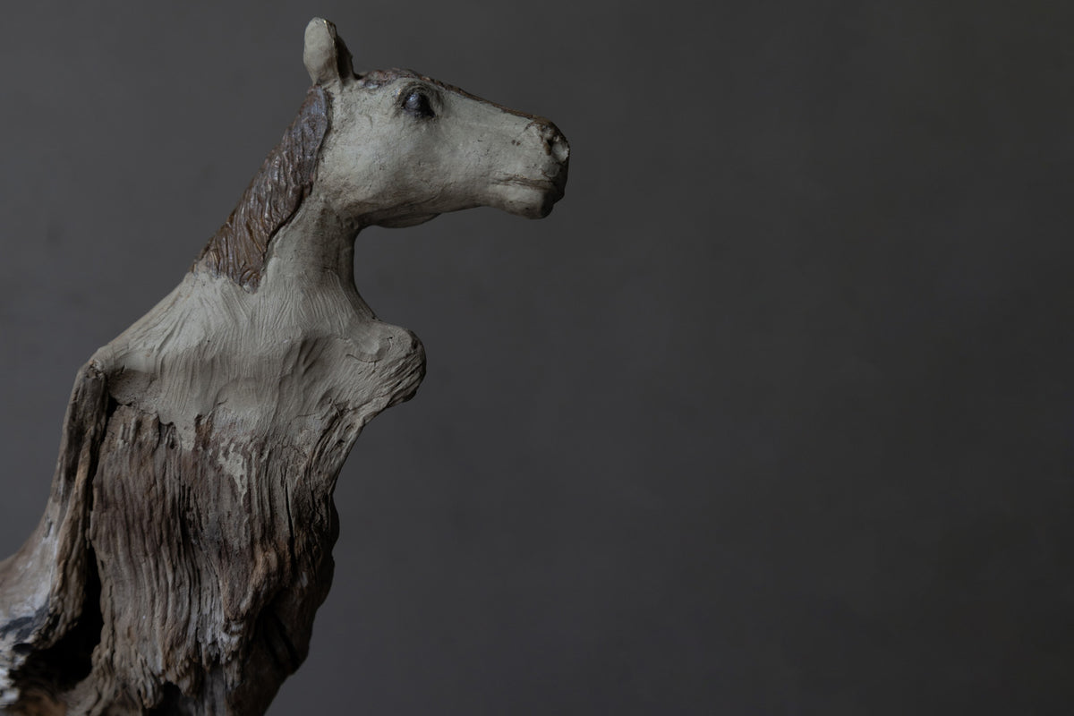 Norihisa Mizuta / Brass and Driftwood Horse B
