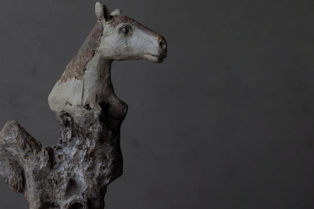 Norihisa Mizuta / Brass and Driftwood Horse B