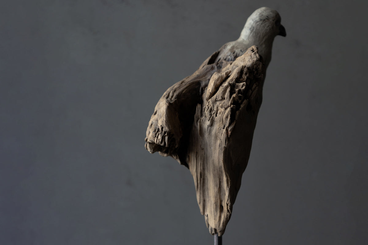 Norihisa Mizuta / bird with pewter accents