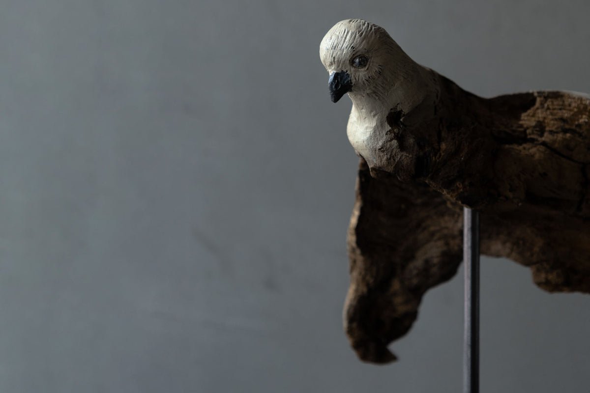 Norihisa Mizuta / bird with pewter accents