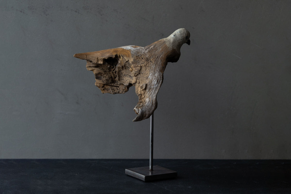 Norihisa Mizuta / bird with pewter accents
